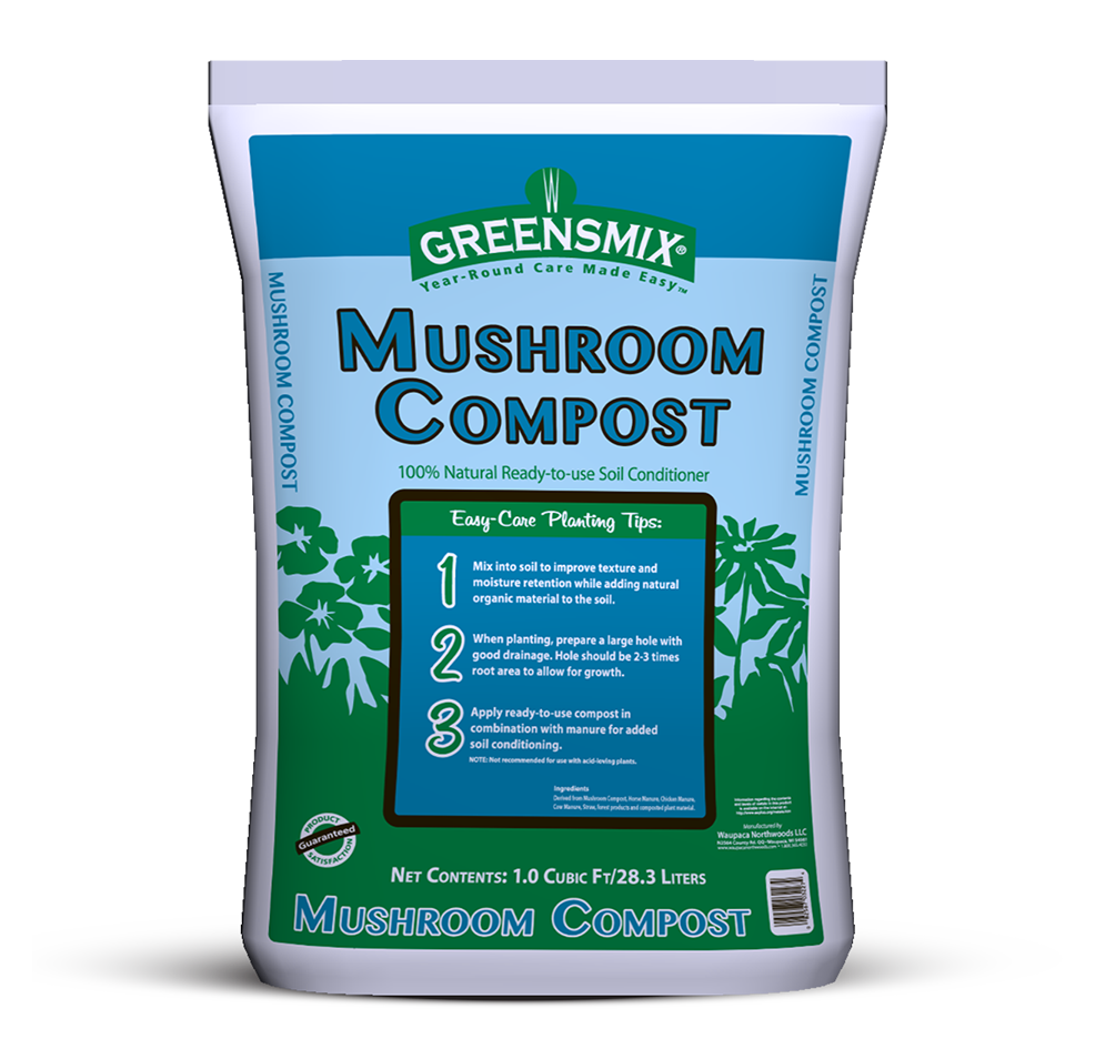 Bag of Greensmix Mushroom Compost