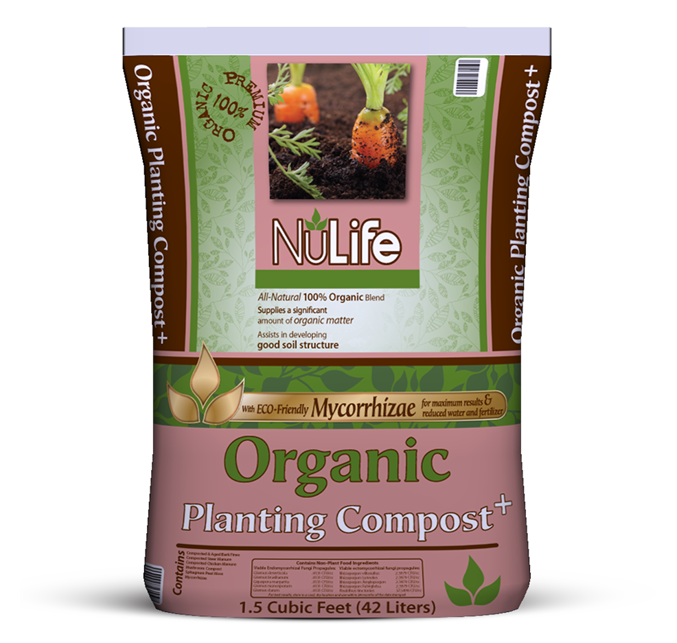 Bag of NuLife Organic Planting Compost