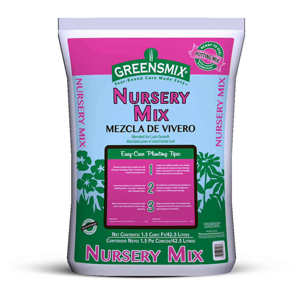 Bag of Greensmix Nursery Mix